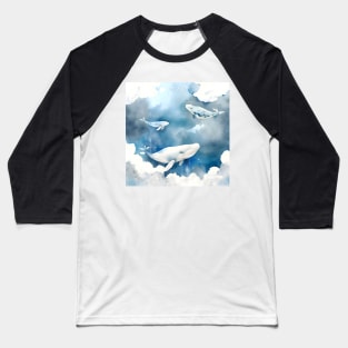 Dreams of whale song Baseball T-Shirt